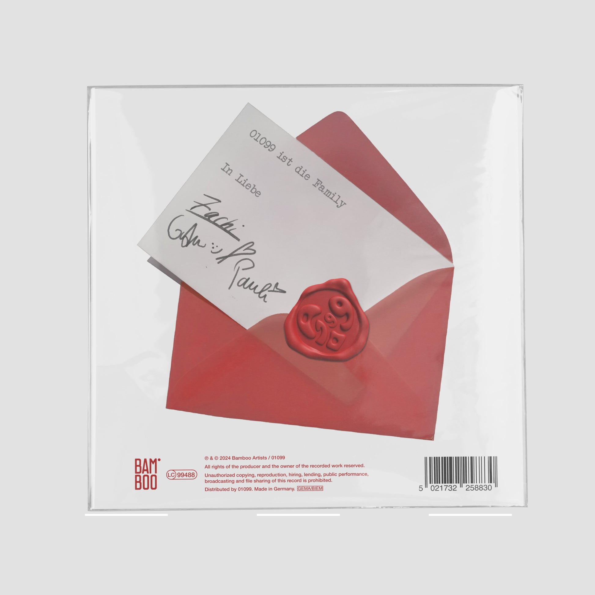 01099 - Küssen - Single CD